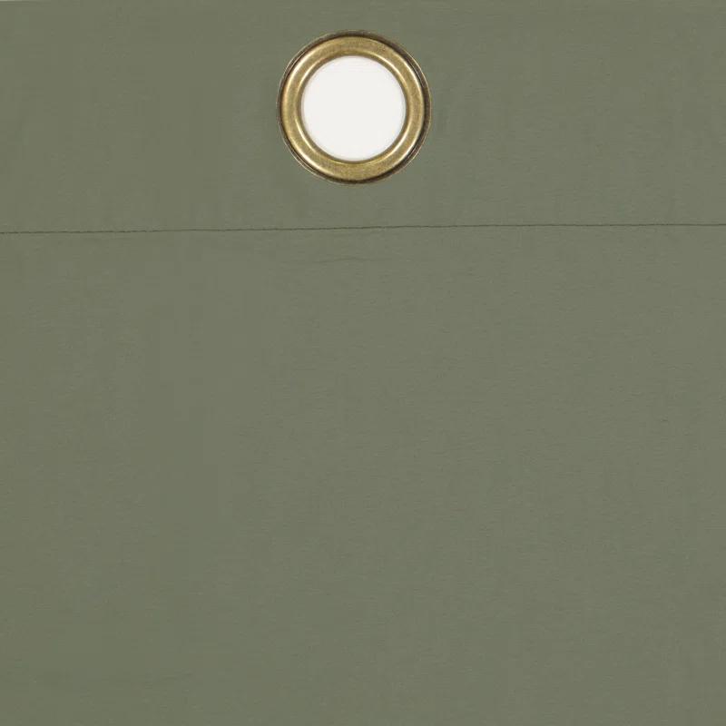 Eclipse Microfiber Blackout Grommet Curtains, Solid Thermaback Window Curtains