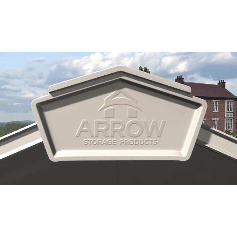 Arrow EZEE Shed 6 ft. W x 5 ft. D Metal Storage Shed