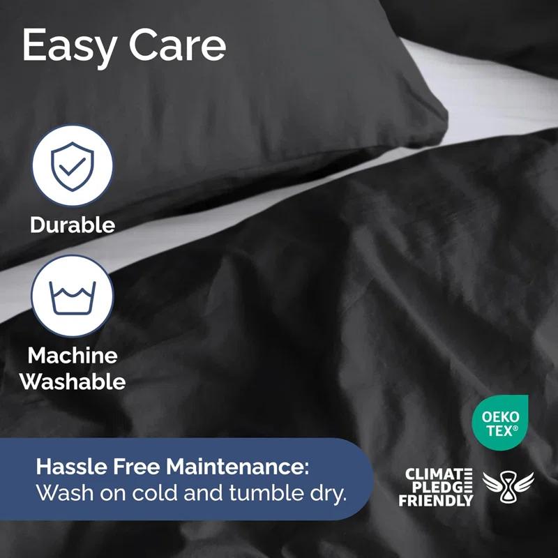 CGK Linens Premium Hotel Quality Soft & Cooling Duvet Cover Set