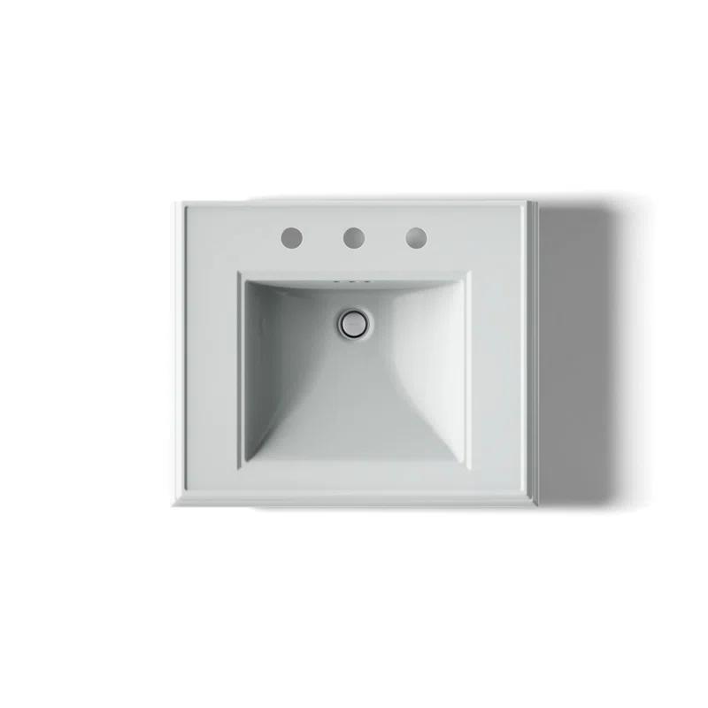 Memoirs®Pedestal Tall Bathroom Sink with Overflow