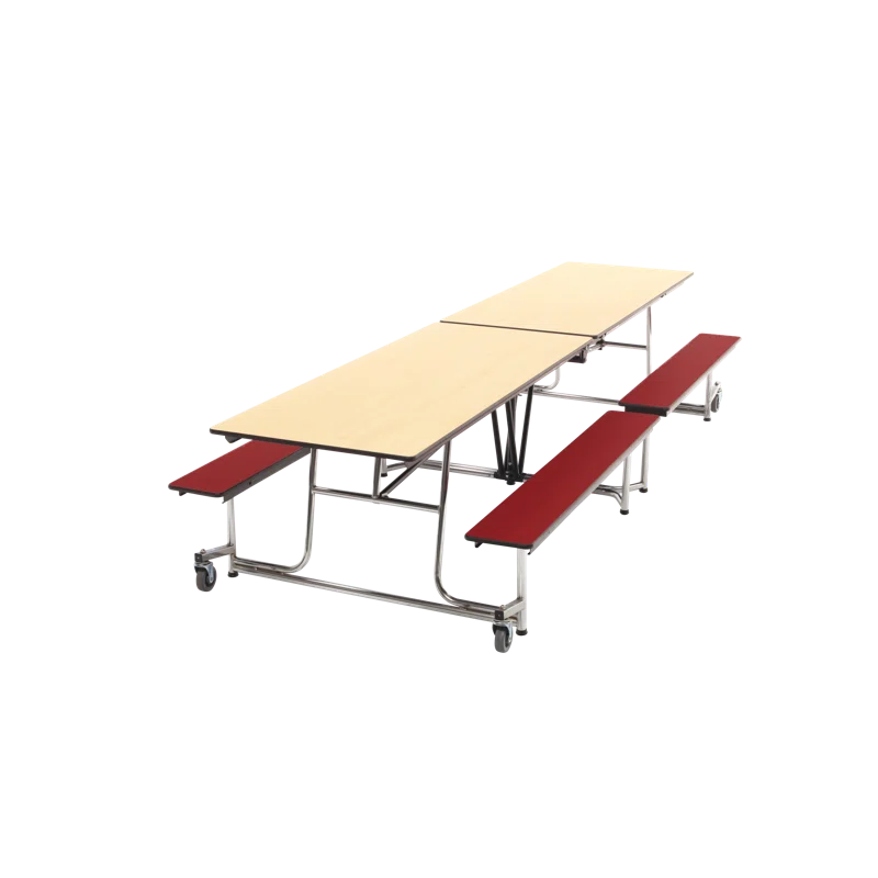 AmTab Manufacturing Corporation AmTab Manufacturing Corporation Rectangle Bench Cafeteria Table