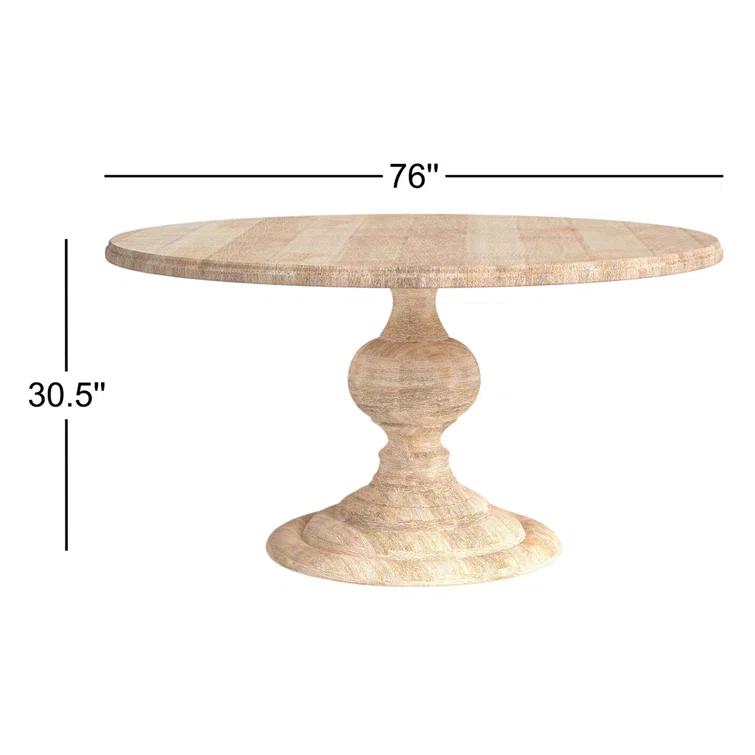 Tanisha 76'' Round Dining Table