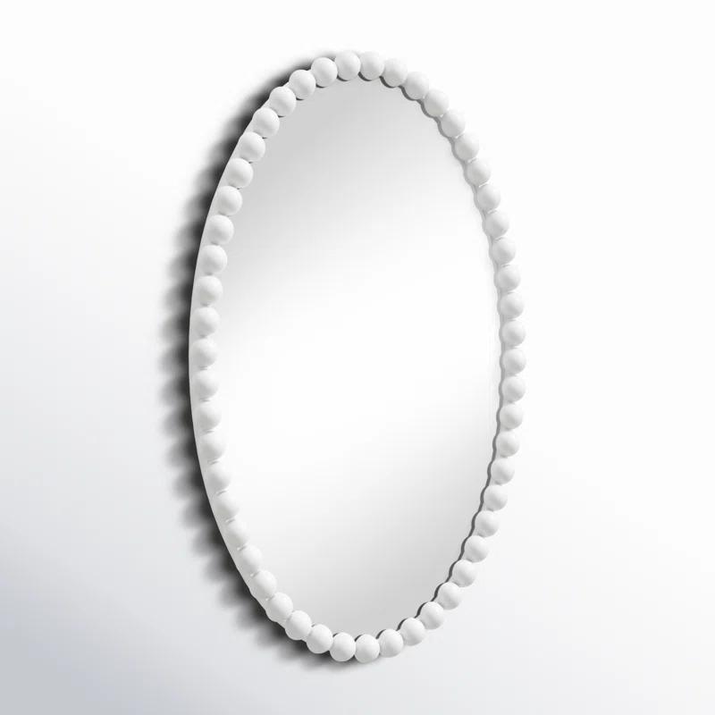 Sanne Metal Oval Wall Mirror