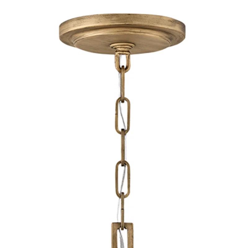 Hinkley Roca 20" Three-Light Hand-Painted Modern Chandelier by Lisa McDennon