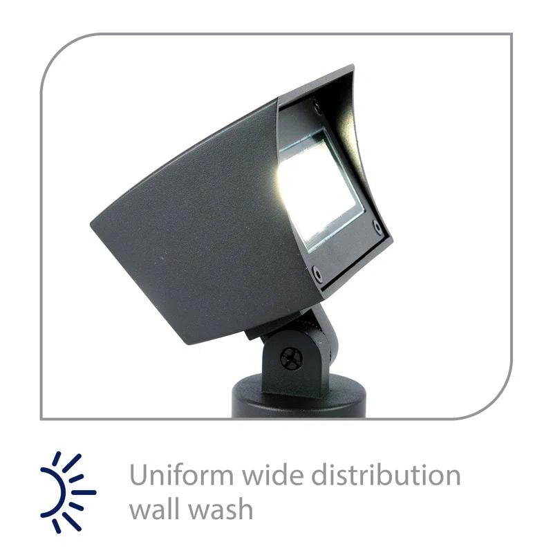 WAC Landscape Lighting Black Integrated LED Metal Flood Light