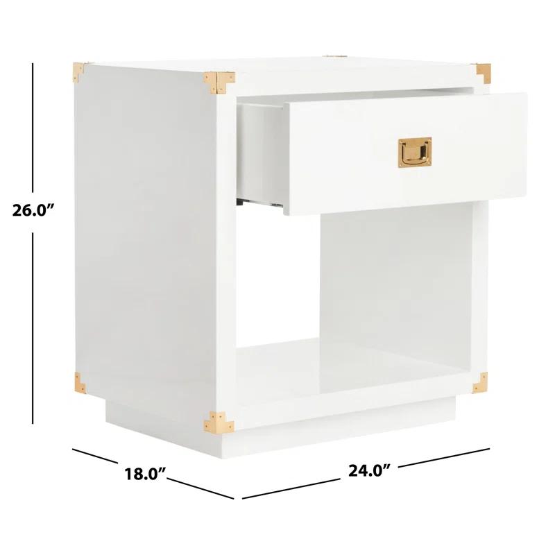 Safavieh Couture Lella End Table with Storage