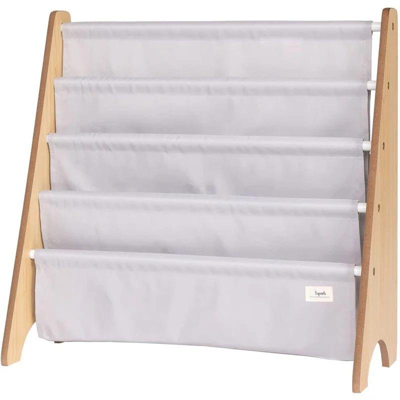 URKS 3 Sprouts - Book Shelf - Kids Book Rack Organizer  - Baby Room Bookcase