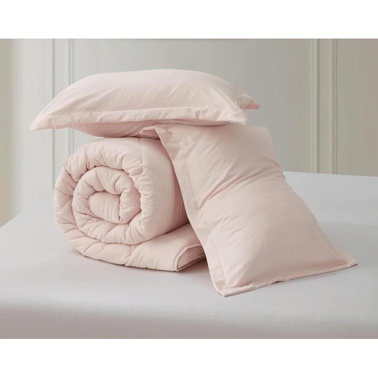 Chezmoi Collection Logan Solid Comforter Set