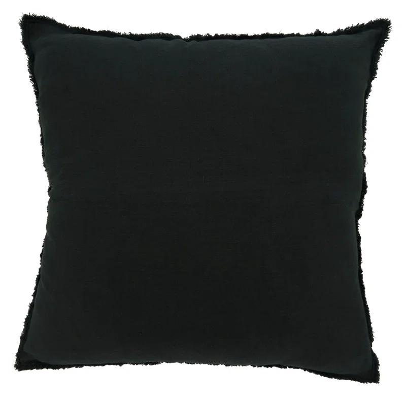 Linen Reversible Throw Pillow