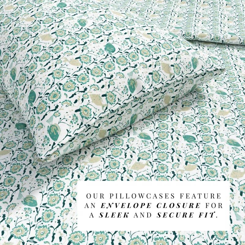 Patina Vie Maison Ultra-Soft Coastal Printed Microfiber Sheet Set