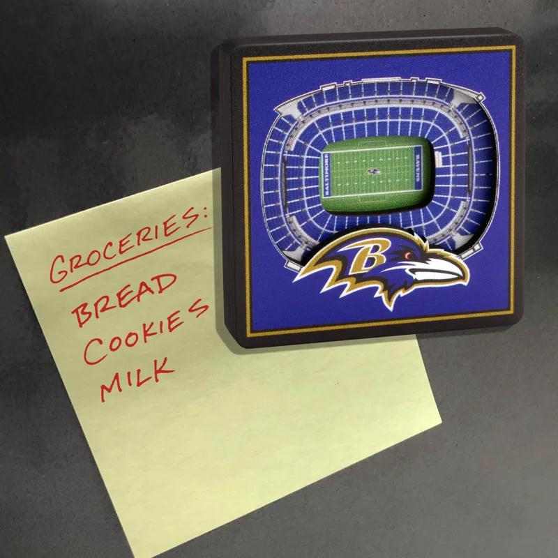 YouTheFan YouTheFan NFL 3D StadiumView Magnets