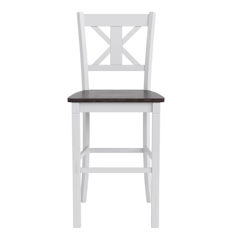 Taylor & Logan Bakersville Solid Wood Counter Stool (Set of 2)