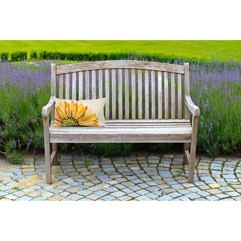 Liora Manne Appliqued,Buttons,Embroidered,Fringed,Ruffled,Sequined,Tassels Polyester,Synthetic Indoor/Outdoor Throw Pillow