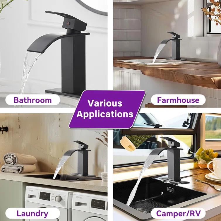Single-Hole Single-handle Bathroom Faucet