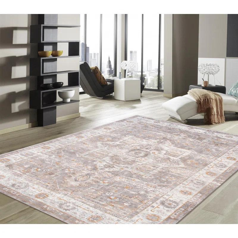 Pasargad Turkish Heritage Silver/Ivory Area Rug