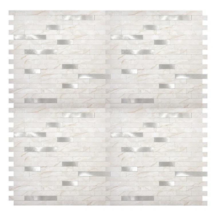 Avant Decor Aluminum Peel and Stick Mosaic Tile