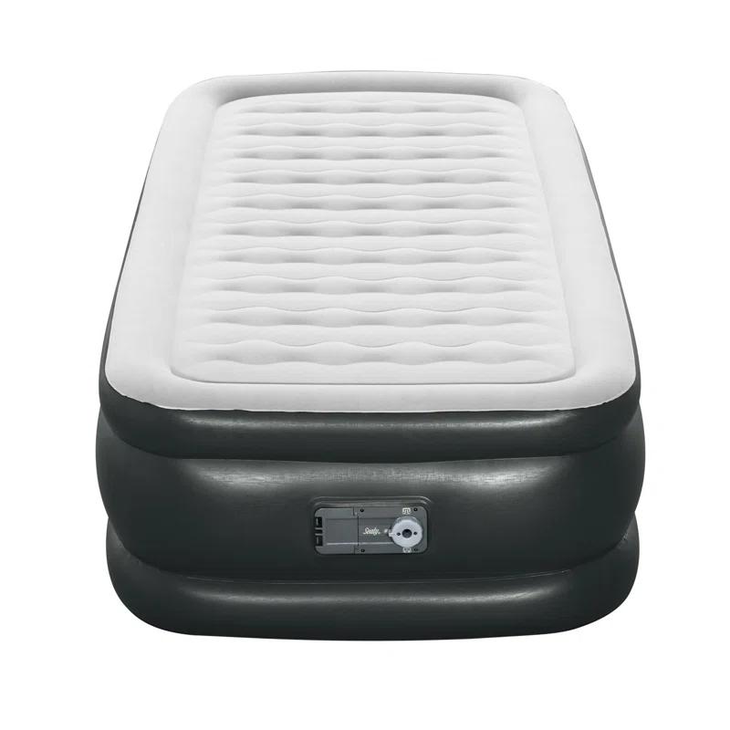 Bestway Sealy Tritech Inflatable Air Mattress Bed Queen 20" with Built-In AC Pump & Bag