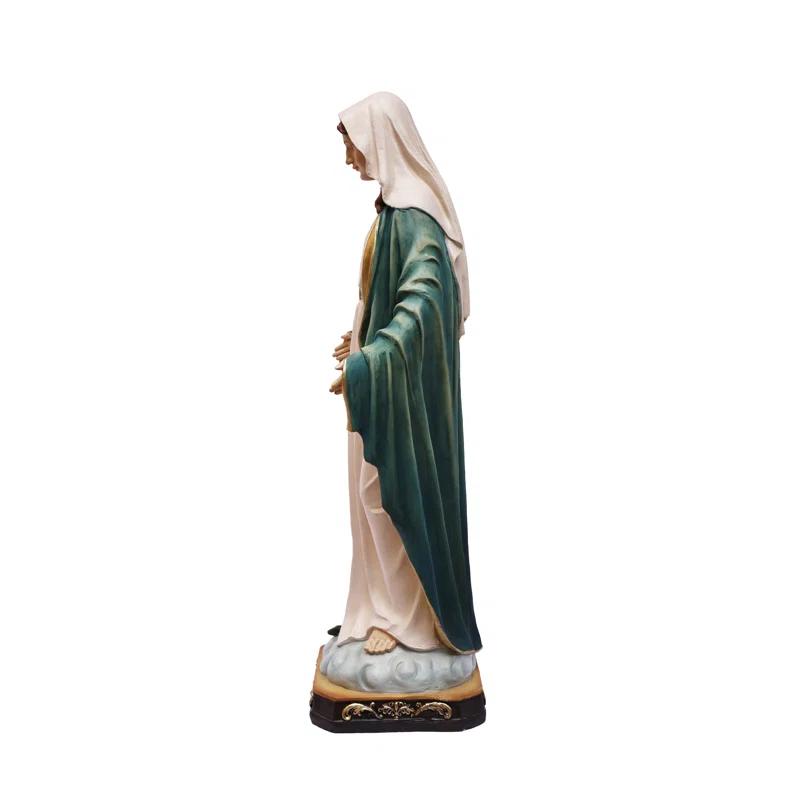 Hi-Line Gift Ltd. Virgin Mary Figure Statue Religious Decor Indoor/Outdoor