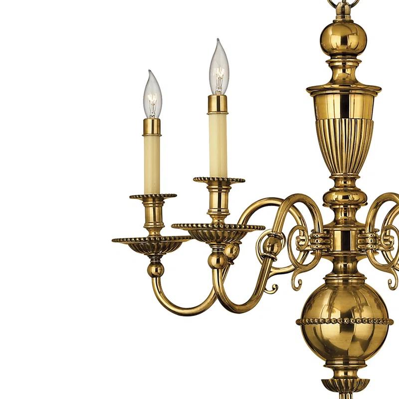 Hinkley Cambridge 5-Light Candle Single Tier Chandelier