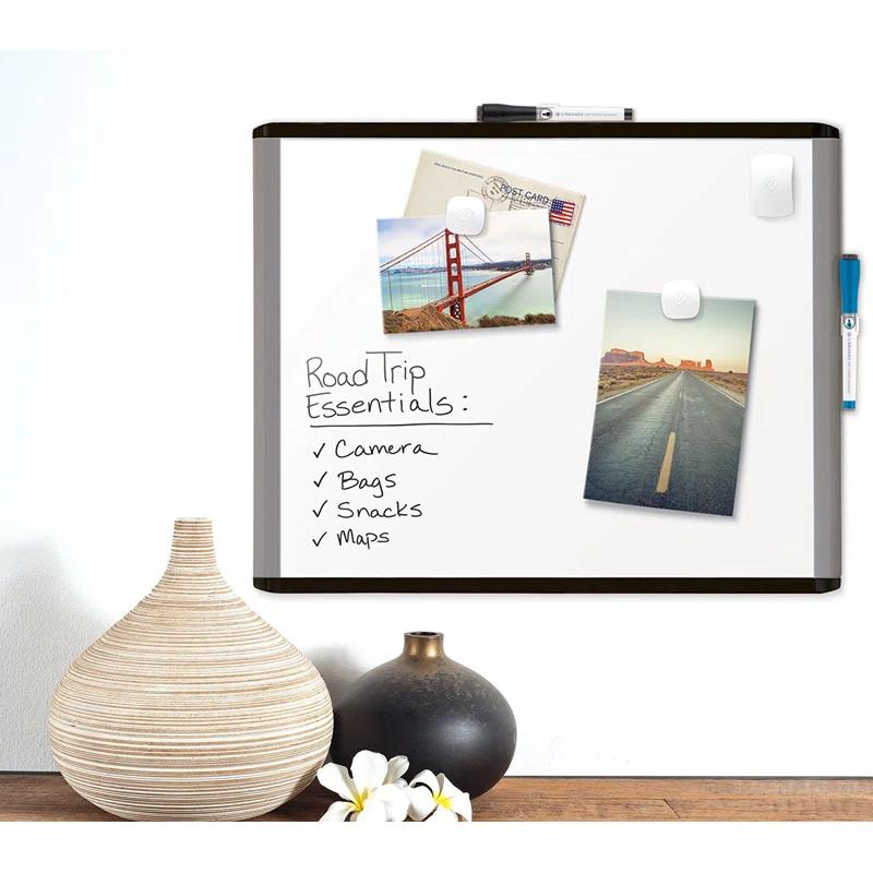 U Brands Wall Steel Magnetic Mini - Up To 2' Whiteboard