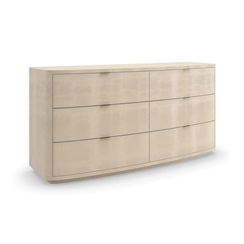 Caracole Classic Solid Wood 68'' W 6 - Drawer Dresser