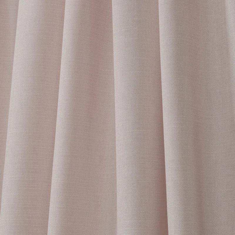 Nicole Miller Nicole Miller Faux Linen Slub Textured Hidden Tab/Rod Pocket Top Light Filtering Curtain Panel Pair (Set of 2)