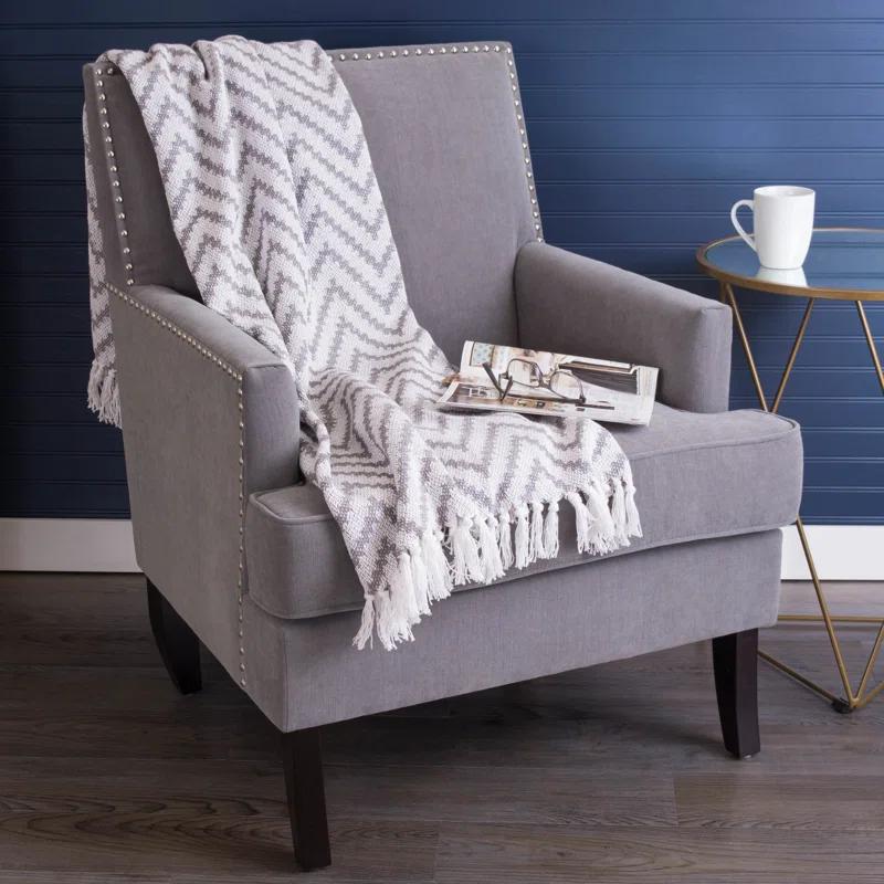 Design Imports Hand Woven Throw Blanket