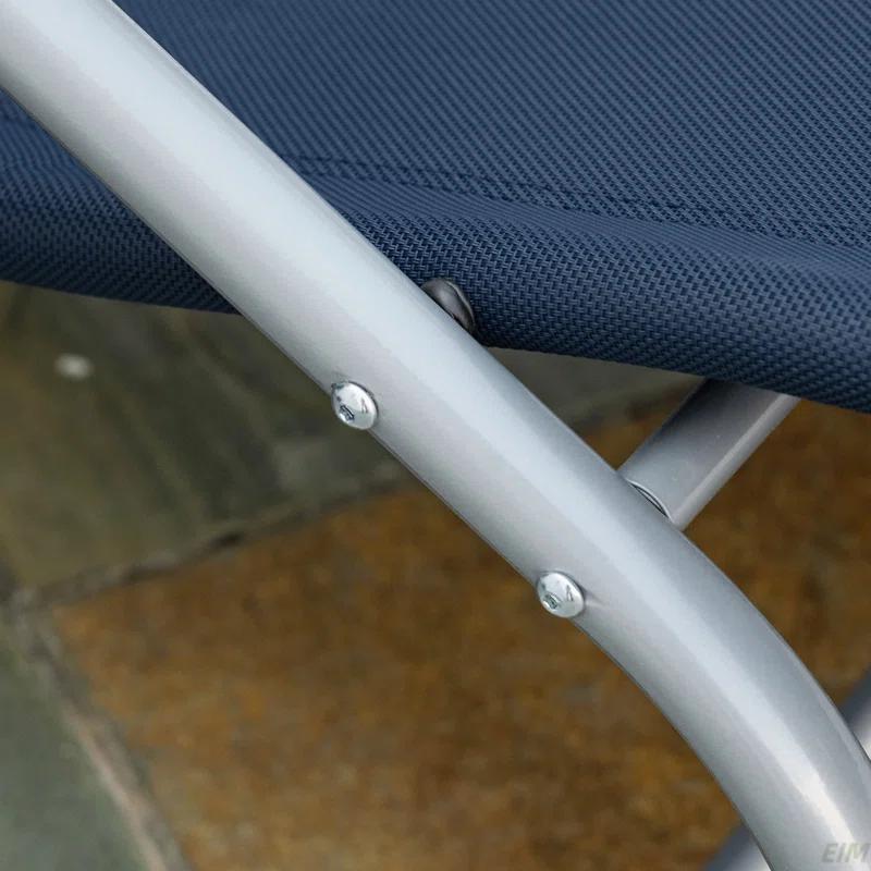 Wrought Studio™ Zero Gravity Rocking Chair Outdoor Chaise Lounge Chair Recliner Rocker