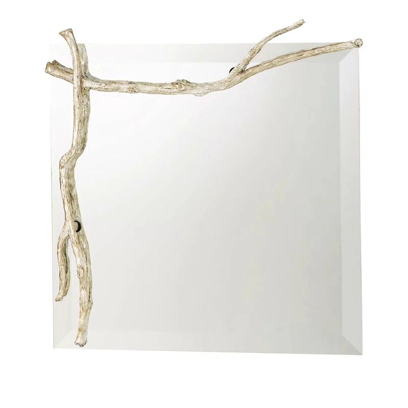 Studio A Home Twig Mirror-Silver Leaf-Sm