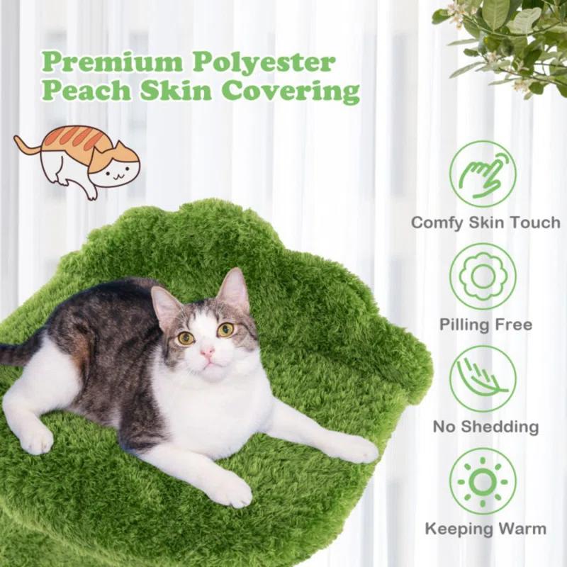 Tucker Murphy Pet™ 38" Cute Cat Tree Cat Condo Furniture With Fully Wrapped Sisal Scratching Posts