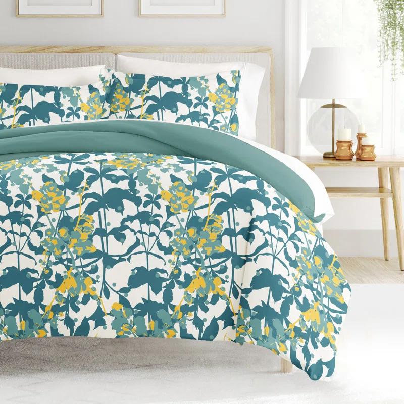 Becky Cameron Duvet Cover Set Boho Flower Reversible