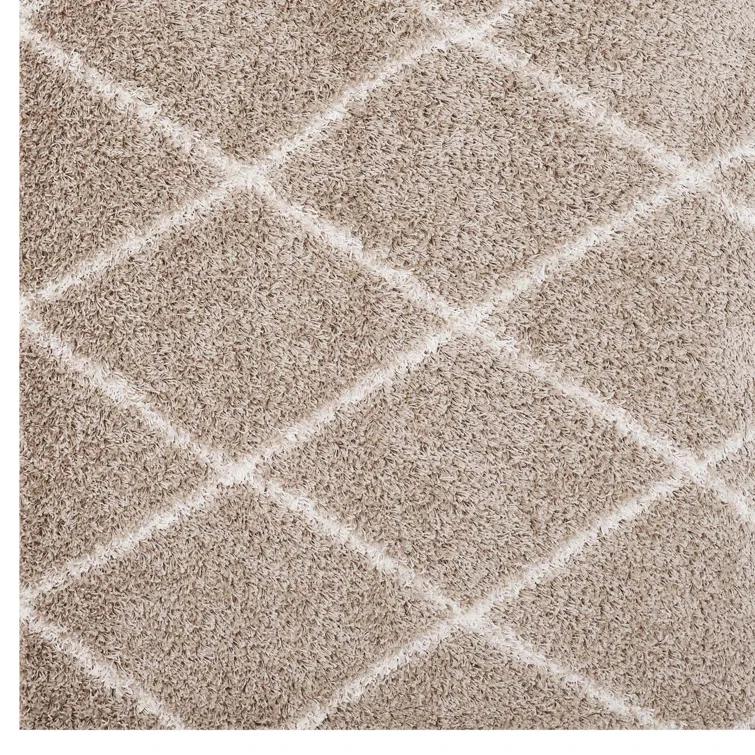 Modway Modway Toryn Diamond Lattice Shag Area Rug