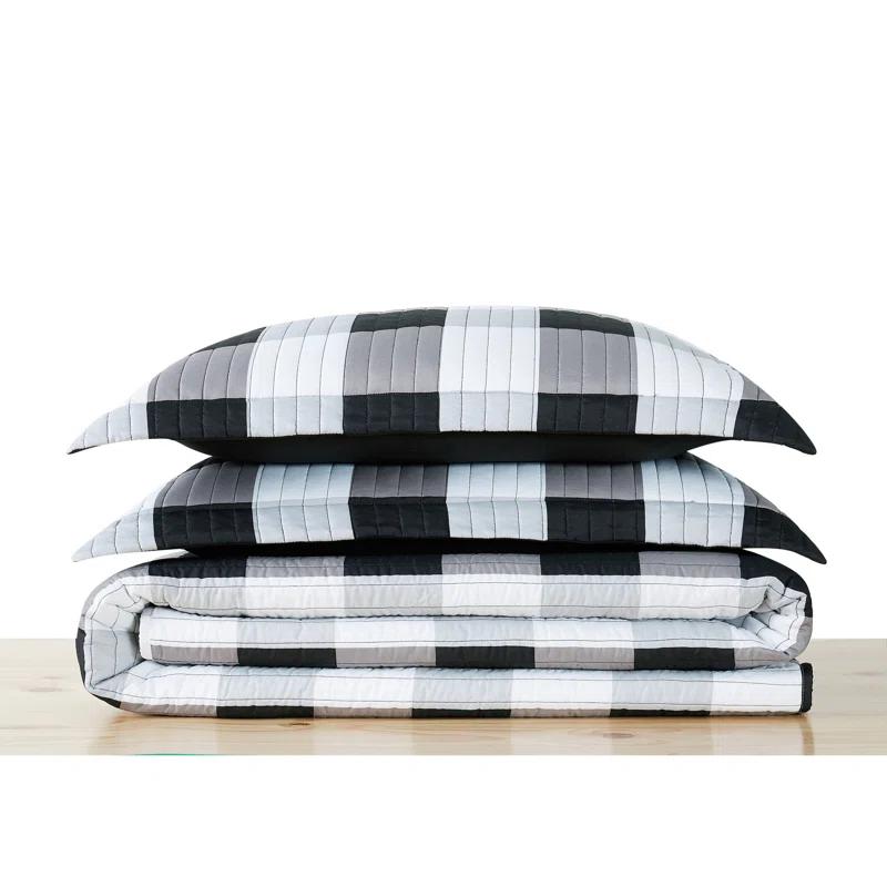 Buffalo Plaid Farmhouse / Country Plaid Quilt Set