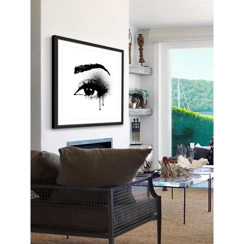 Marmont Hill " Black Drip Eye " by Amanda Greenwood