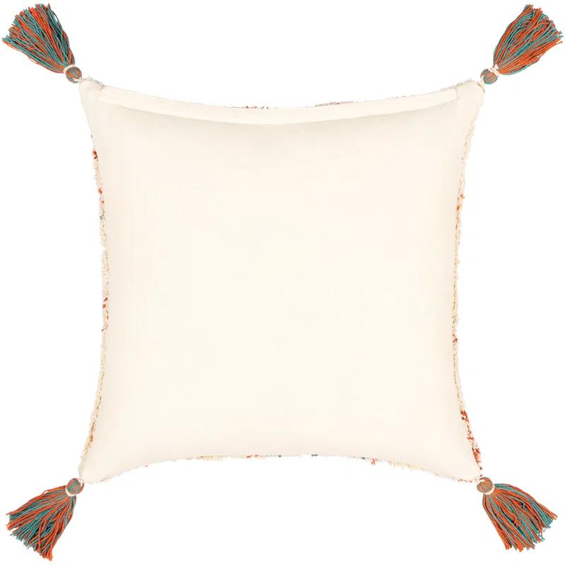 Tassels Cotton Pillow Cover
