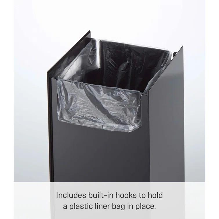 Yamazaki Home 2.37 Gallon Open Waste Basket