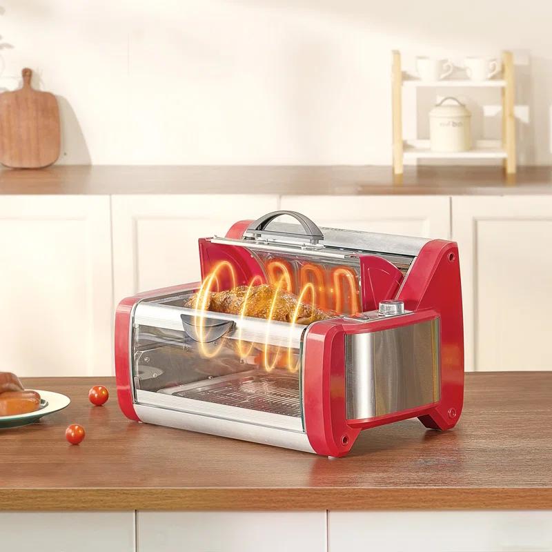 Stellweilan Tessberg Stainless Steel Shawarma Grill Machine Electric Gyro Rotisserie Doner