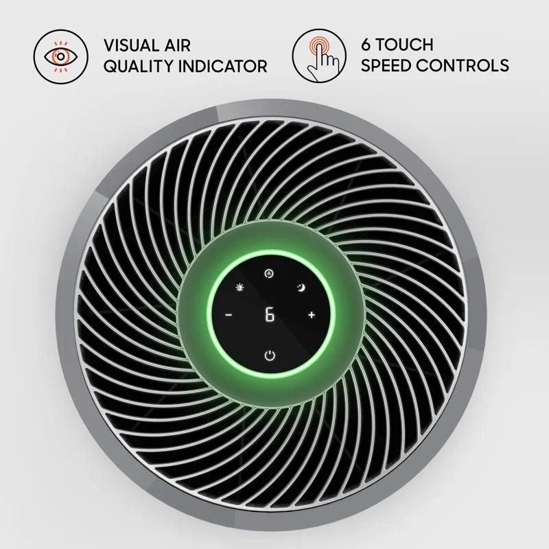 Sharper Image PURIFY 9 Whole Room Air Cleaner with True Hepa Filtraction