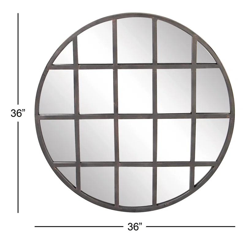 Paneled Modern & Contemporary Accent Mirror