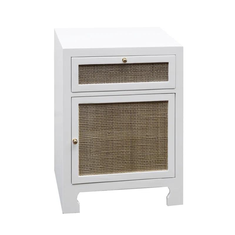 Worlds Away Ruth Solid Wood Accent Cabinet