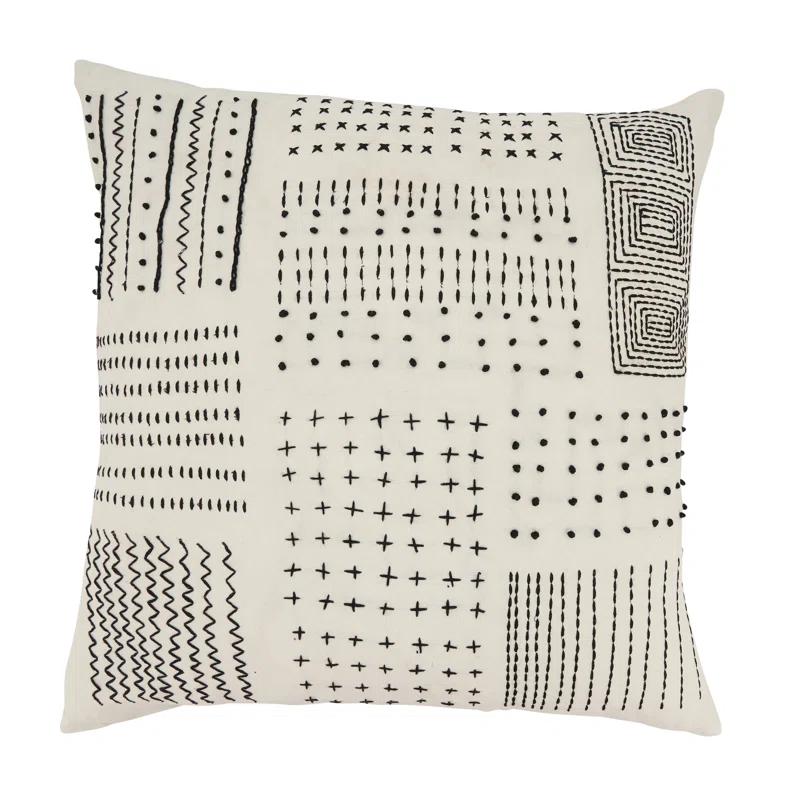 Saro Jacoby Collection Cotton Throw Pillow