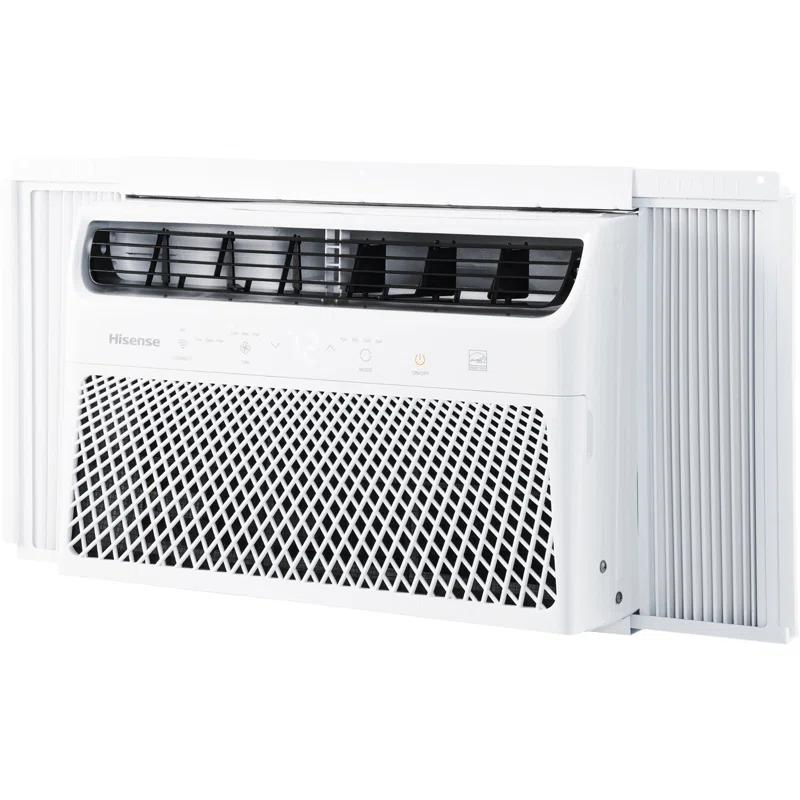 HiSense 8,000 BTU Smart Window Air Conditioner with Wi-fi and Remote Control for Rooms up to 350 sq. ft.
