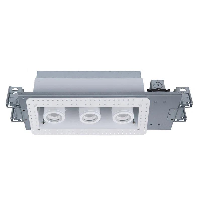 WAC Lighting MT-4310L-940-WTWT Silo 13.75'' Dimmable Air-Tight Multi-Spotlight Recessed Lighting Kit