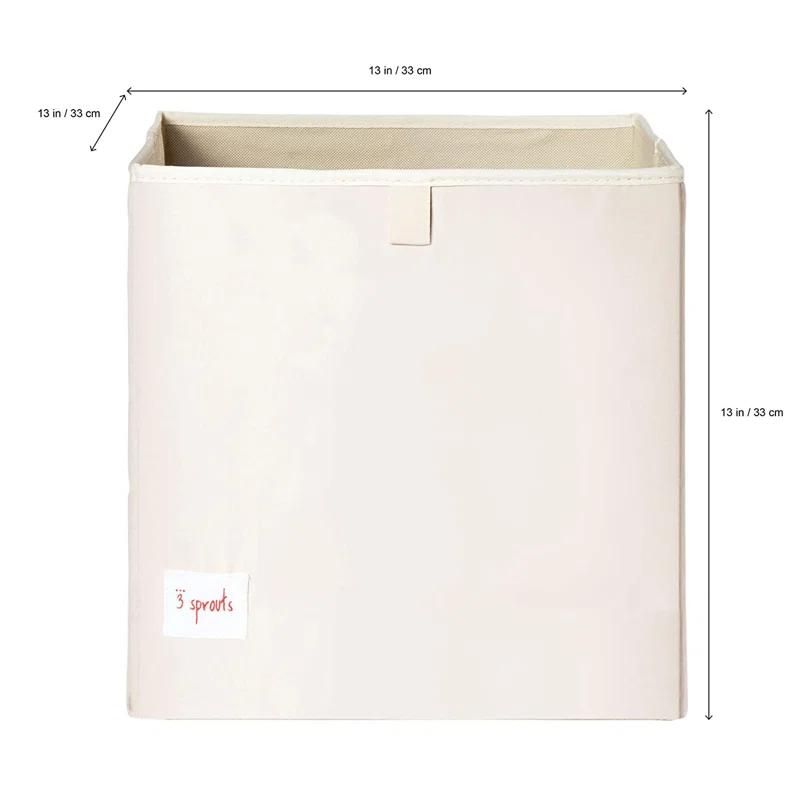 3 Sprouts 3 Sprouts - Toy Storage Cube for Baby and Kids - Unicorn