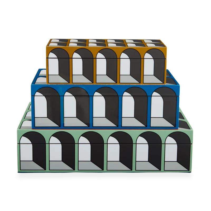 Arcade Lacquer Decorative Box