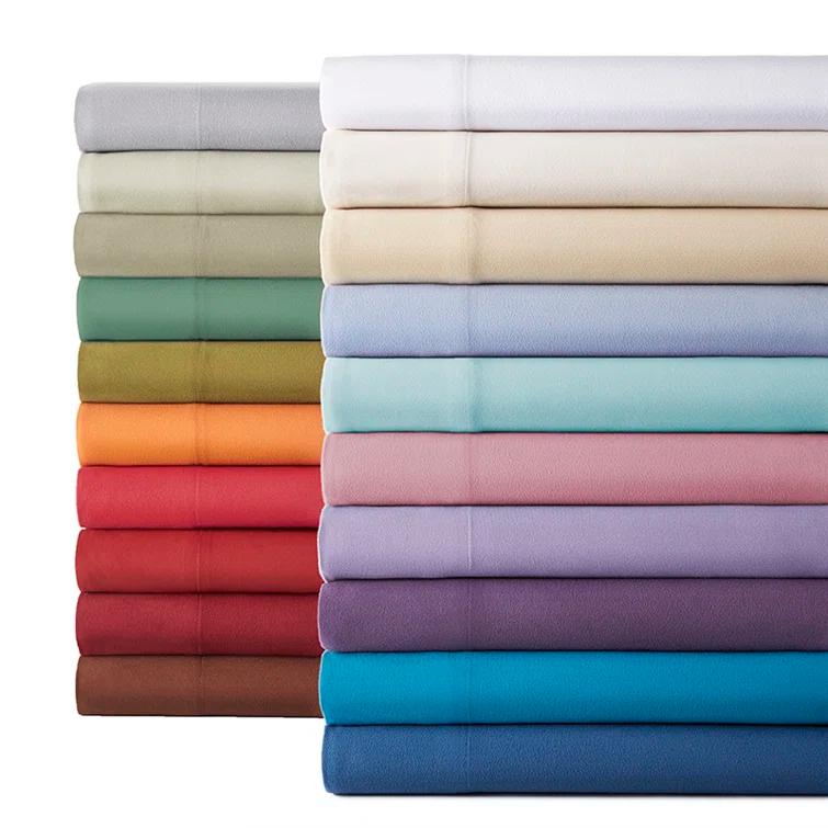 Micro Flannel® Micro Flannel® Solid Color Deep-Pocket Sheet Set
