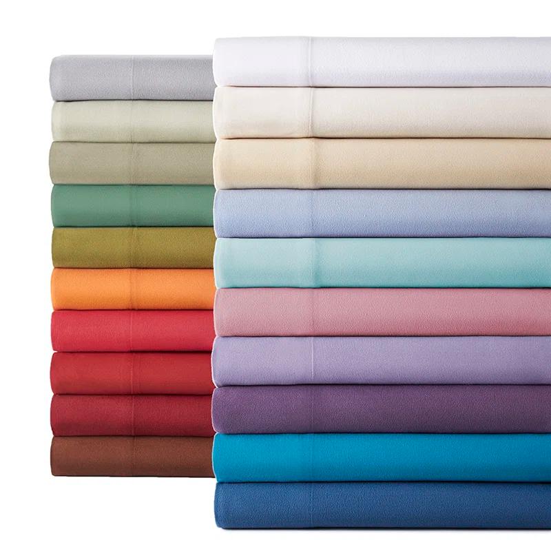 Micro Flannel® Micro Flannel® Solid Color Deep-Pocket Sheet Set