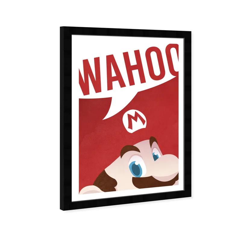 Wynwood Studio " Advertising Wahoo Video Games " Painting Print