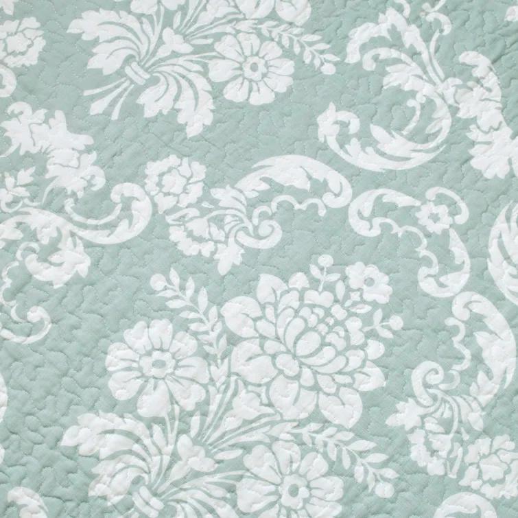 Laura Ashley Celina Patchwork Laura Ashley Reversible Cotton Quilt Set