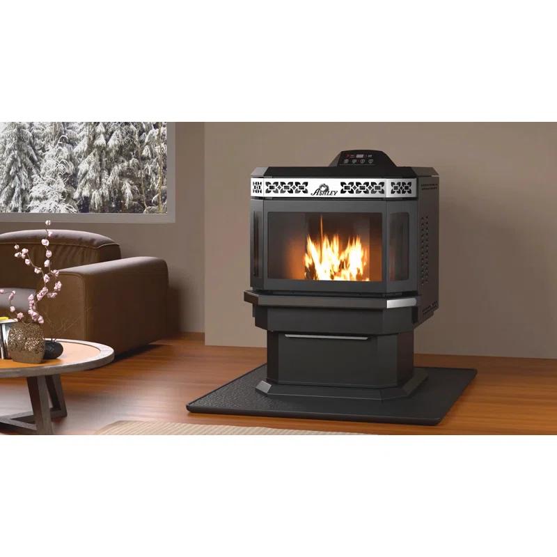 Ashley Hearth Ashley Bay Front Pellet Heater - Solid Fuel Appliance